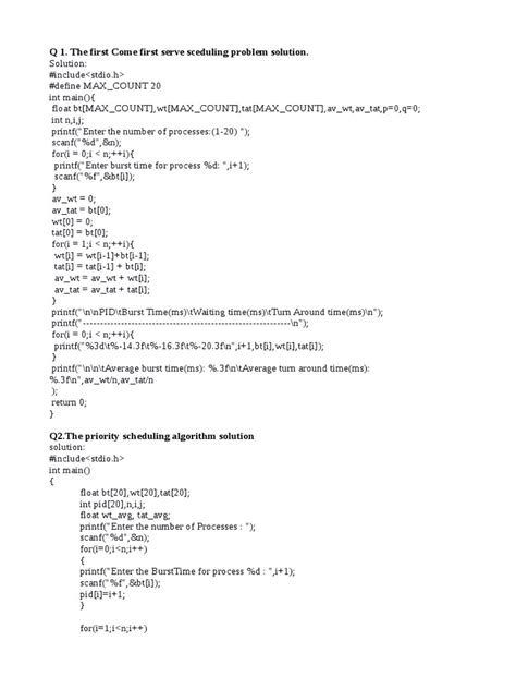 Image result for Flow Chart of Job Scheduling Algorithm for C and Python Program