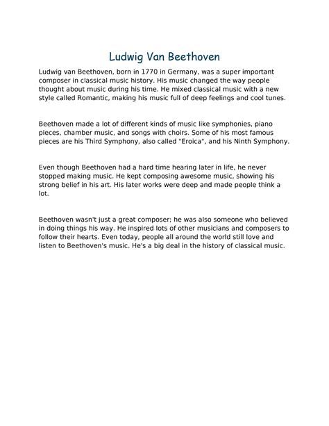 Ludwig Van Beethoven - slayyyyyyyy - Ludwig Van Beethoven Ludwig van ...