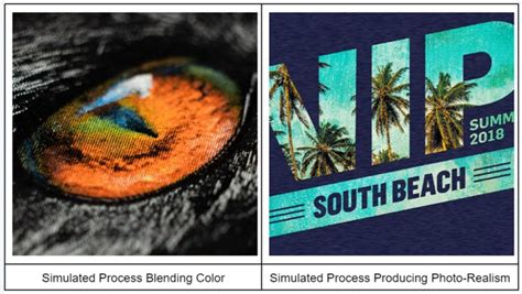 Image result for Simulated Process Screenprint