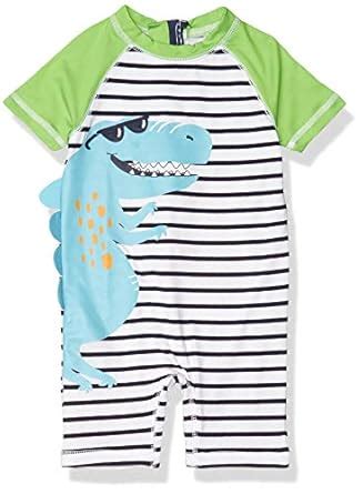 Wippette Baby Boys One-Piece Rash Guard Sunsuits - Newborn and Infant ...