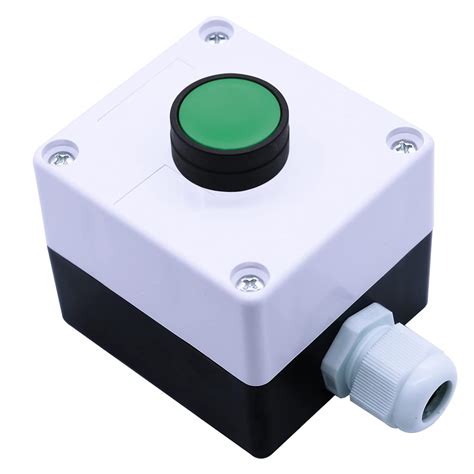 Buy mxuteuk Momentary Push Button Switch Station Box Exit Button Switch ...