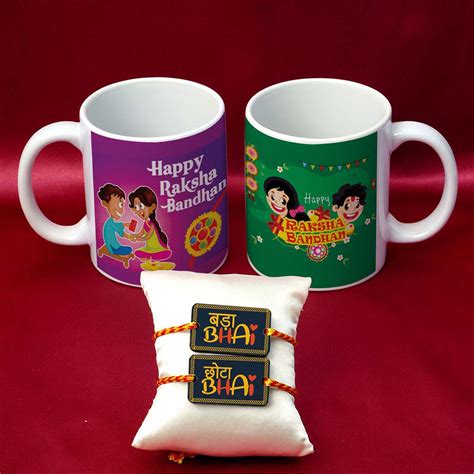 Happy Raksha Bandhan Rakhi & Mug Combo