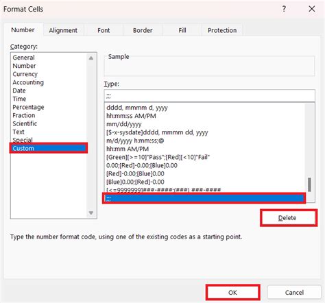 Create Custom Number Format Excel 的图像结果