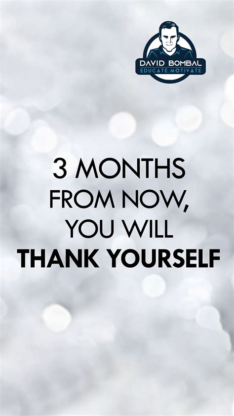 3 months from now, you will thank yourself. | David Bombal