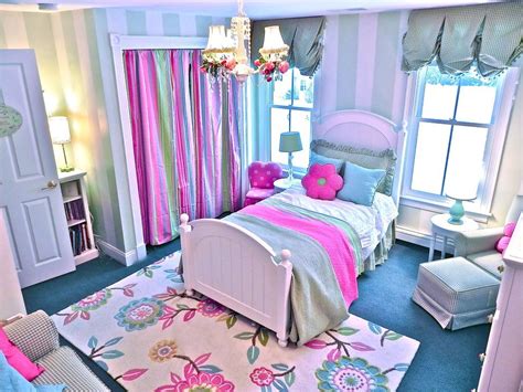 卧室装修效果图7-欧式风格女孩房间布置效果图片-土巴兔装修效果图