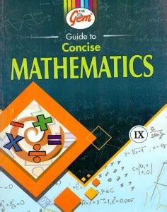 The Gem Guide To ICSE Concise Mathematics Class - 9: Buy The Gem Guide ...