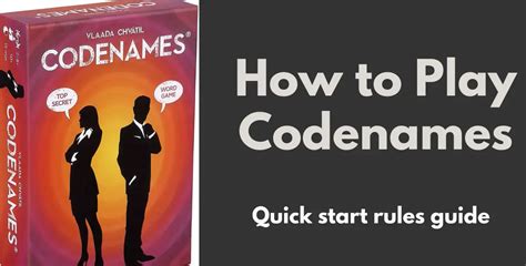 Code Names Learn to Play 的图像结果