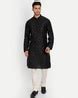 Buy Black Kurtas for Men by Kalpraag Online | Ajio.com