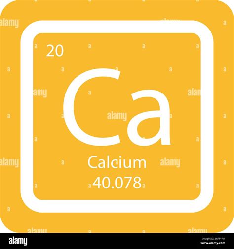 calcium symbol icon vector illustration design Stock Vector Image & Art - Alamy