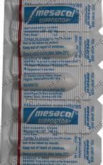 Mesacol 1 G Rectal Suppository (5): Uses, Side Effects, Price & Dosage ...
