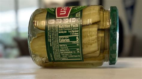 Pickles Food Labels
