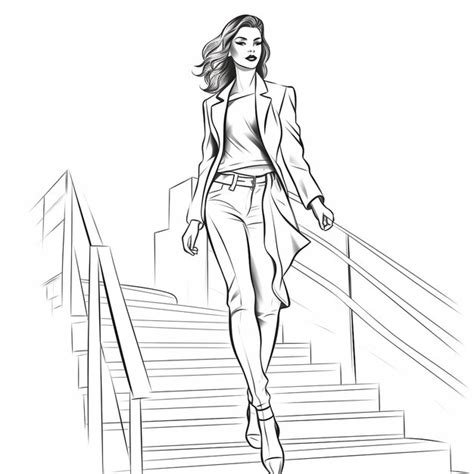 Image result for Runway Model Drawing