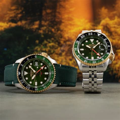 Seiko 5 Sports Men Green Stainless Steel Watch SSK050K1 – Just In Time