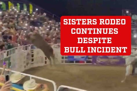 Bull Runs Loose and Injures Spectator at Sisters Rodeo - MARCA TV English