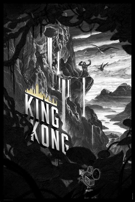 King Kong - Tallenge Hollywood Action Movie Fan Art Poster Collection ...