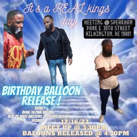CELEBRATING THE LIFE OF LERRIE #LKT day balloon release , Speakman Park ...