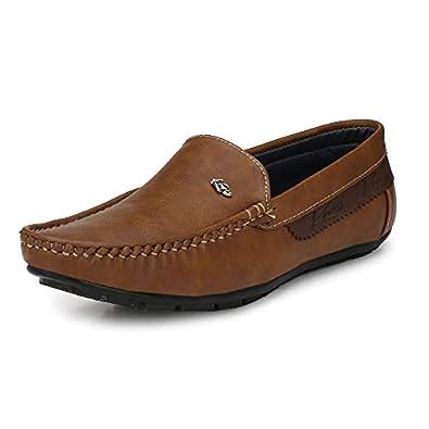 Buy KNOOS Men's Comfort Casual Loafers-(BOB1012-TAN-6) at Amazon.in