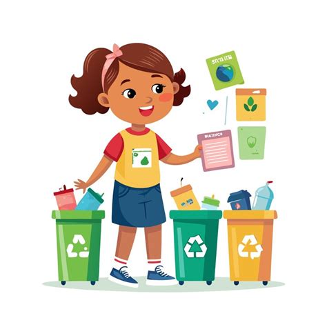 Childrens learning and entertaining cartoon character vector ...