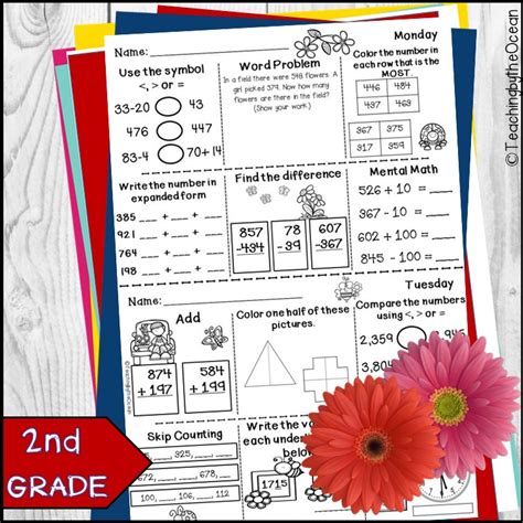 2nd Grade Math Homework 的图像结果