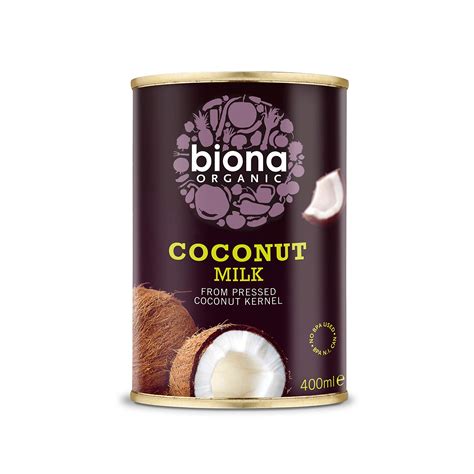Biona Organic Coconut Milk 400ml | Desertcart INDIA