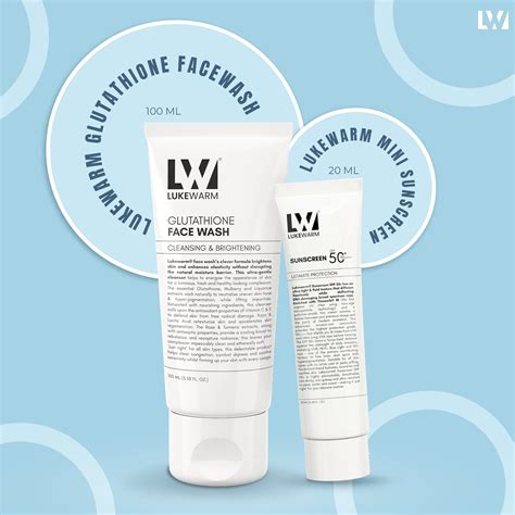 Buy Lukewarm Glutathione Face Wash, 100ml (Pack Of 2) & Get 1 Travel ...