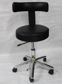>ESD Safe Stool with Half Back
