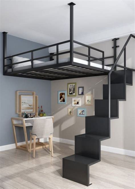 Loft Bed with Stairs