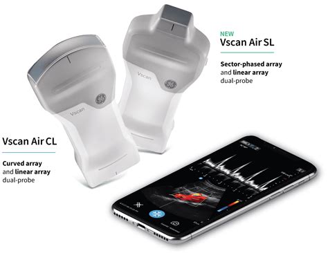 GE HealthCare Vscan Air SL Portable Handheld Ultrasound - New | Marcroft Medical