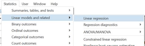 Image result for How to Do Regression Using Stata 1.6 Version