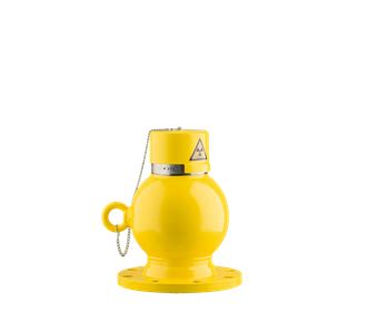 Source container - Receptacle for a gamma radiator used as a radiation ...