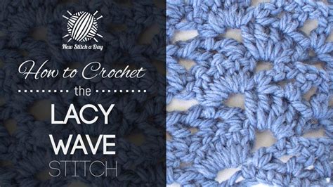 Image result for Crochet Lacy Wave Pattern