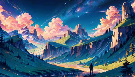 🔥 Free Download Anime Landscape Hd Wallpaper And Background by @bpaul ...