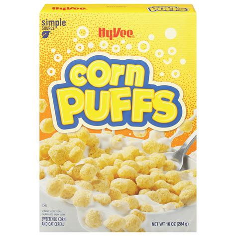 Hy-Vee Cereal, Corn Puffs (10 oz) Delivery or Pickup Near Me - Instacart