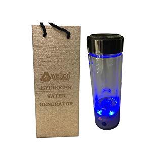 WELLON ANTIOXIDANT ALKALINE High Borosilicate Glass Water Bottle And ...