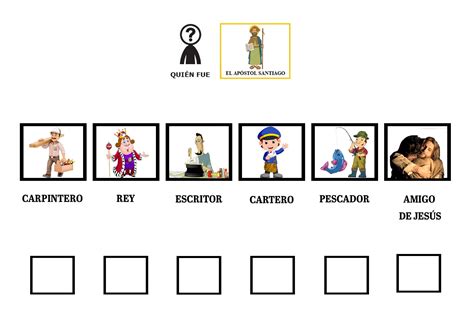Fichas_Santiago Apostol_1 | Delegación de Catequesis