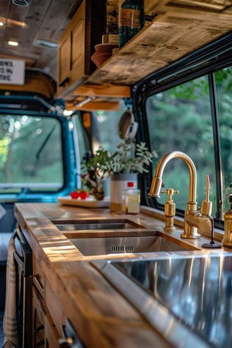 Image result for sprinter van kitchen design