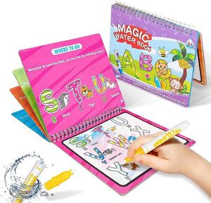 HASTHIP Pack Magic Water Coloring & Doodle Book - Pack Magic Water ...