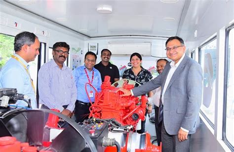 Cummins India's mobile BS VI tech training fleet sets off on multi-city ...