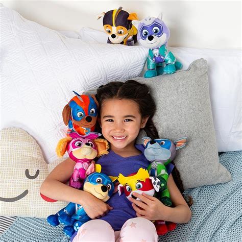 Buy Paw Patrol 8-Inch Mighty Pups Super PAWs Chase Plush Online at Best ...