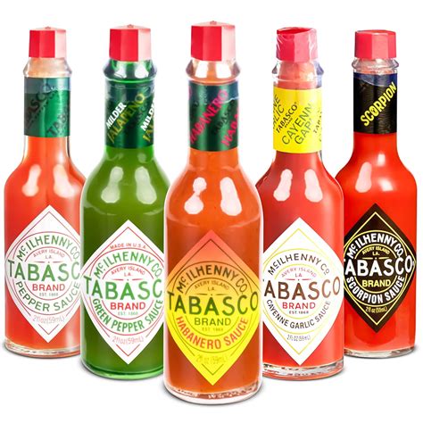 Tabasco Hot Sauce Variety Pack - Tabasco Sauce 2oz India | Ubuy