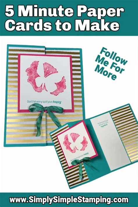 Easy Card Making Ideas Tutorial 的图像结果