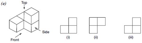 NCERT Solutions for Class 8 Maths - Visualising Solid Shapes - 1
