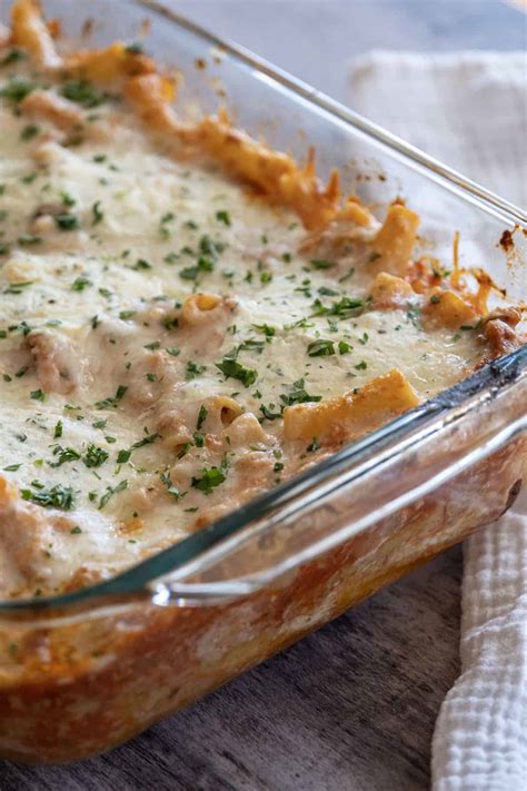 Authentic Italian Baked Ziti - Always From Scratch