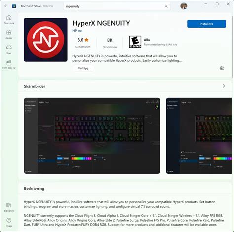 Image result for Compatible with HyperX Ngenuity Software