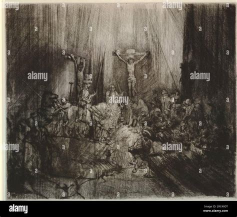 Christ crucified between the two thieves (Three crosses) 1659 by ...