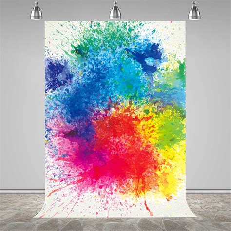Buy Paint Splatter Backdrop Abstract Painting Photography Background ...