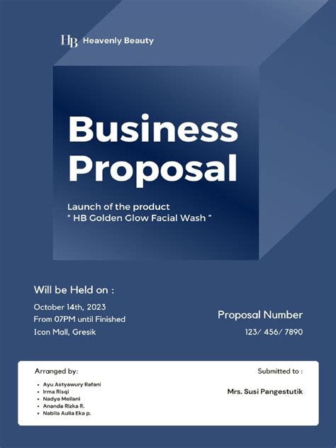 Bussiness Proposal Indonesia 的图像结果