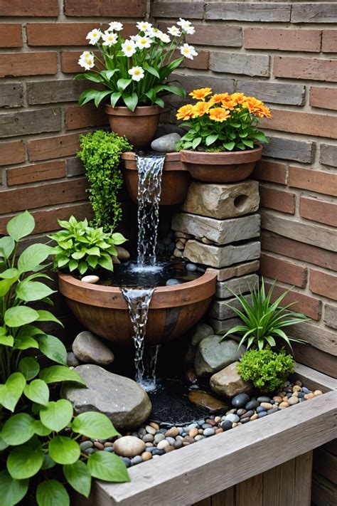 Waterfall for garden – Artofit