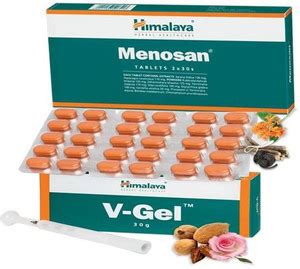 HIMALAYA V-gel 30gm and Menosan 2N X30s Price in India - Buy HIMALAYA V ...