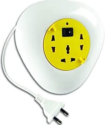 HAVELLS REO Yellowmoon 2 Pin 4 Meter Universal Round Reel (Yellow) 3 ...